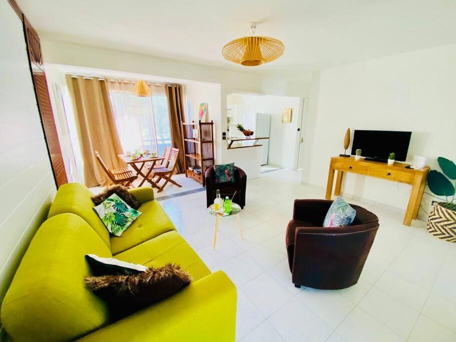 Hamo Tropical Piscine Proche Plage Appartement Sainte-Anne Buitenkant foto