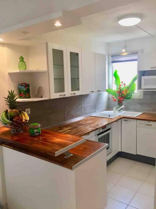 Hamo Tropical Piscine Proche Plage Appartement Sainte-Anne Buitenkant foto